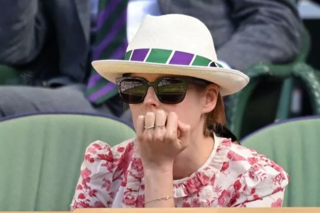 Princess Beatrice And Husband Edo Look Loved Up As Couple Enjoy Wimbledon